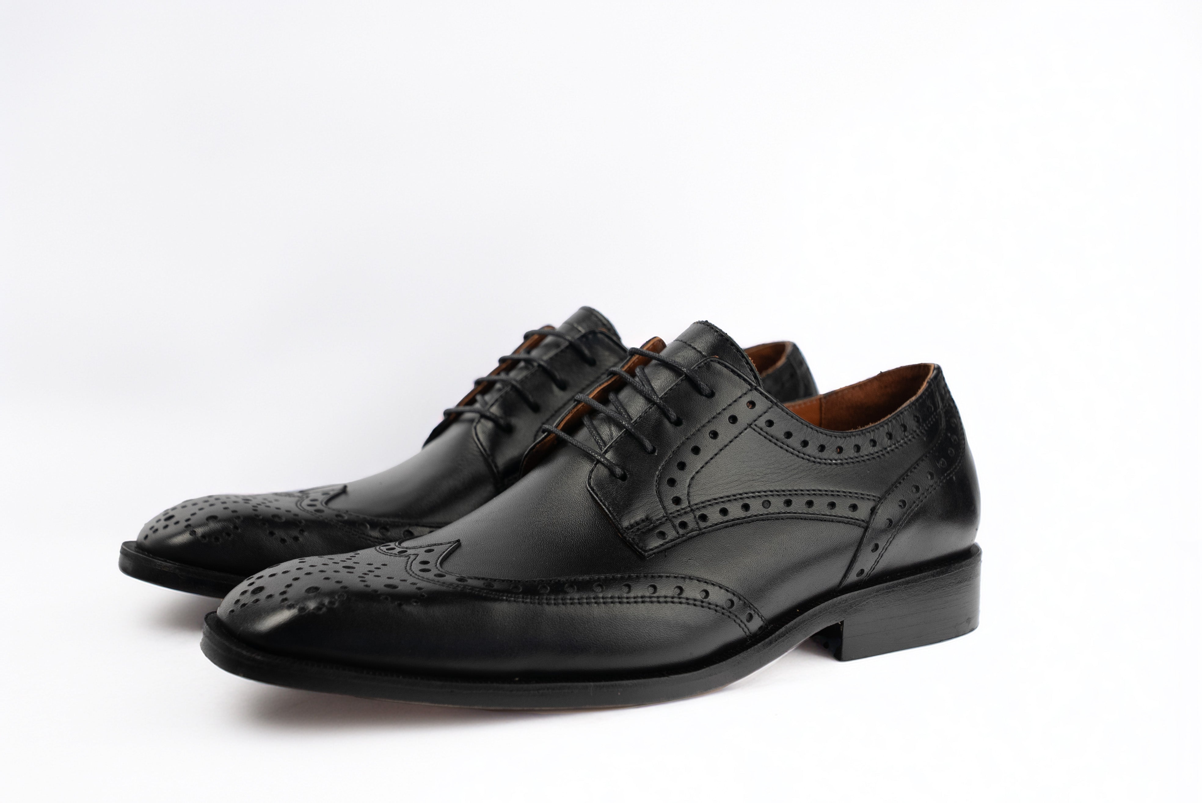 Zapato formal de cuero negro Ralton