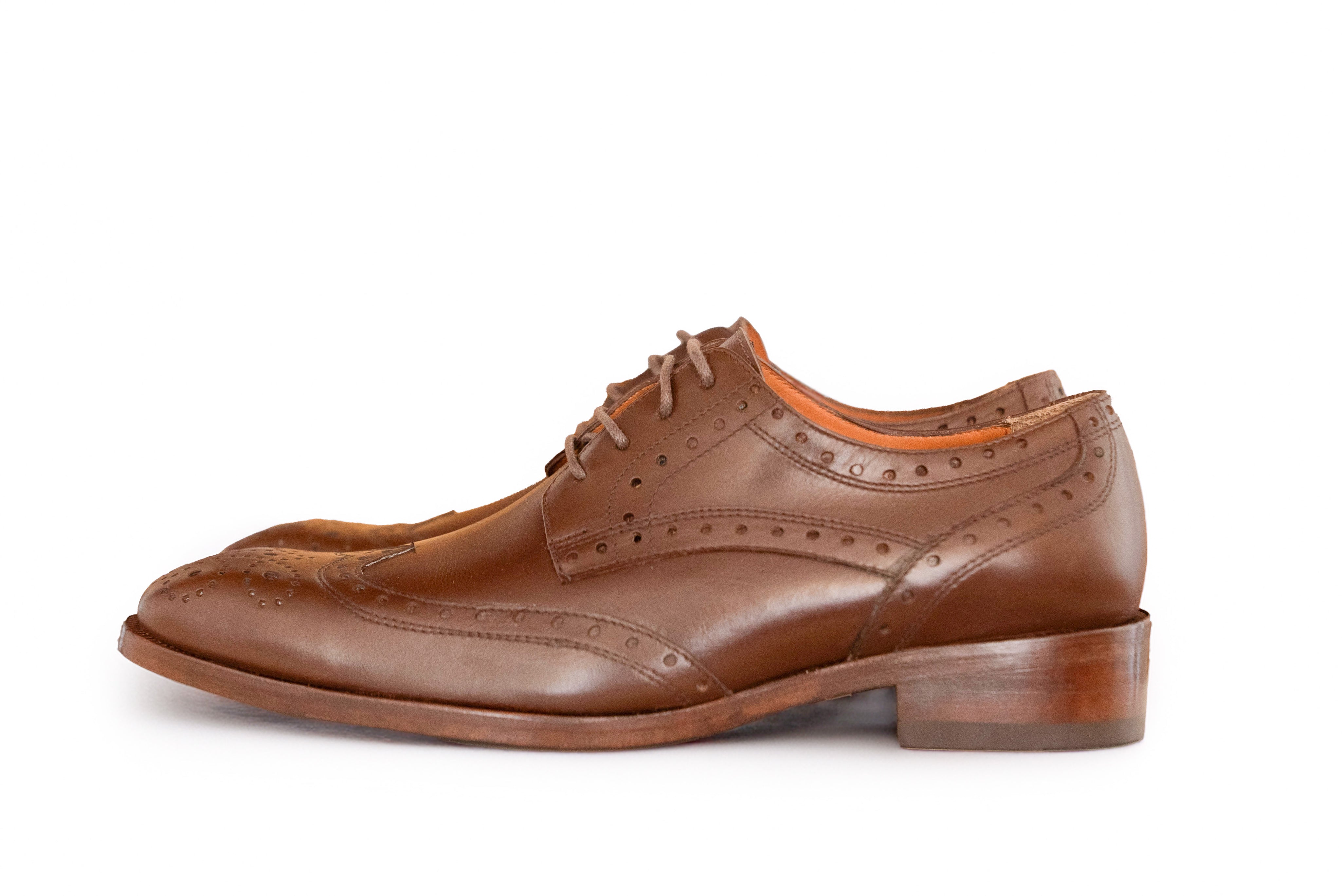 Zapato Formal Chicago Castaño
