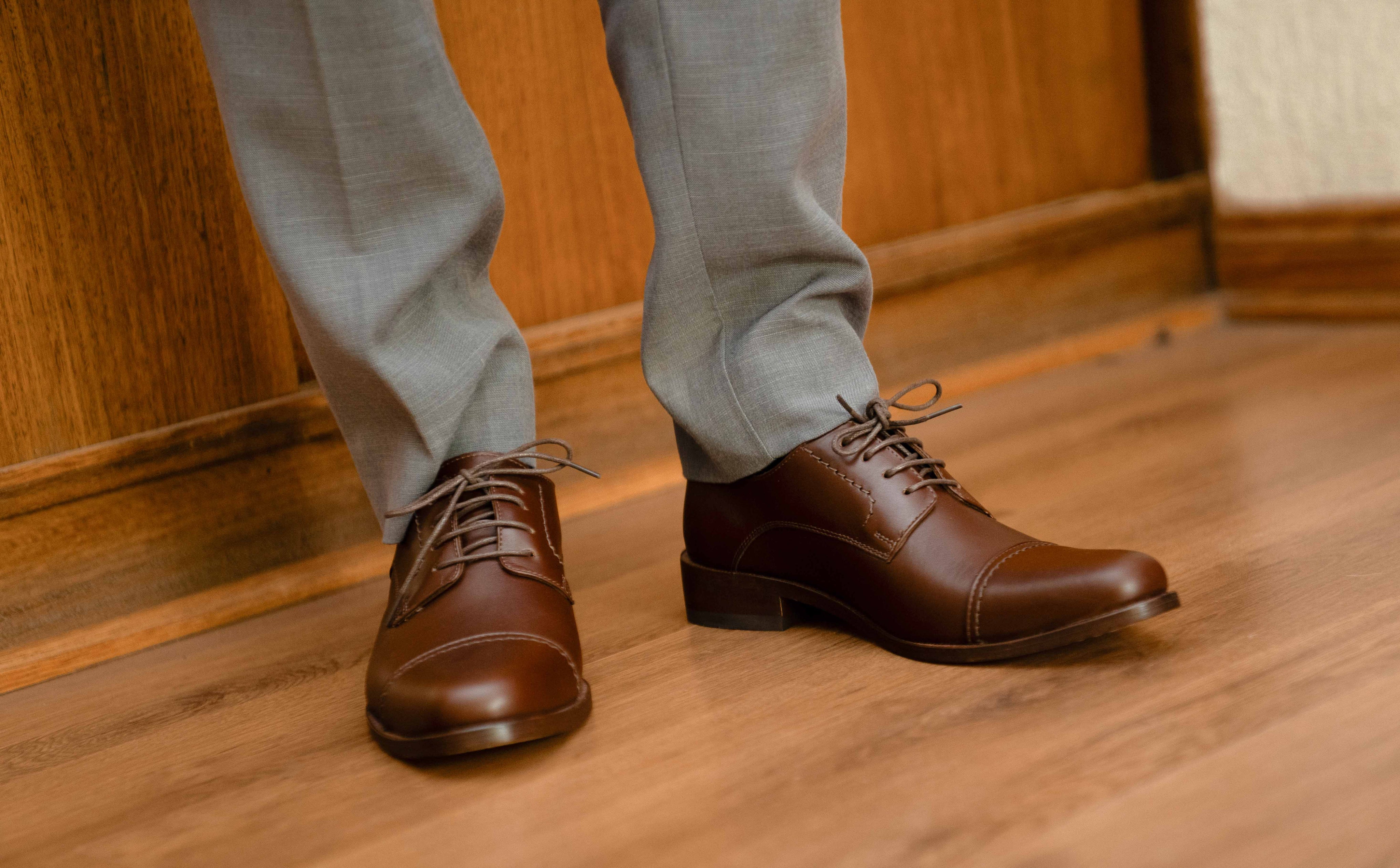 Zapato Formal Los Angeles Castaño