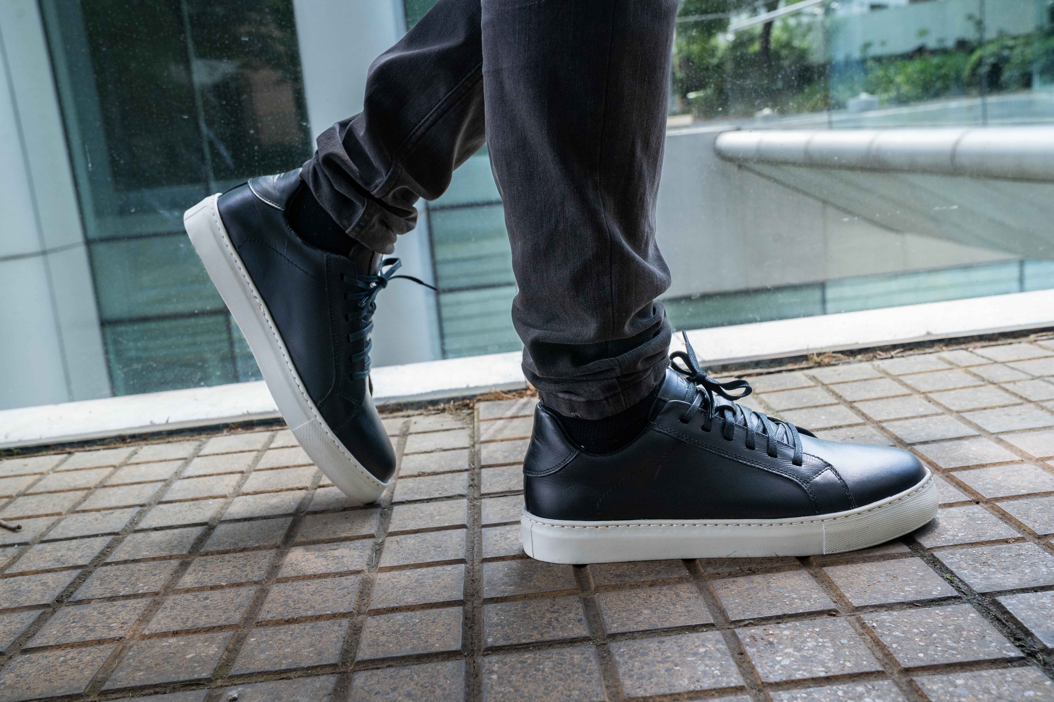 Zapato Deportivo Laguna Negro Mate