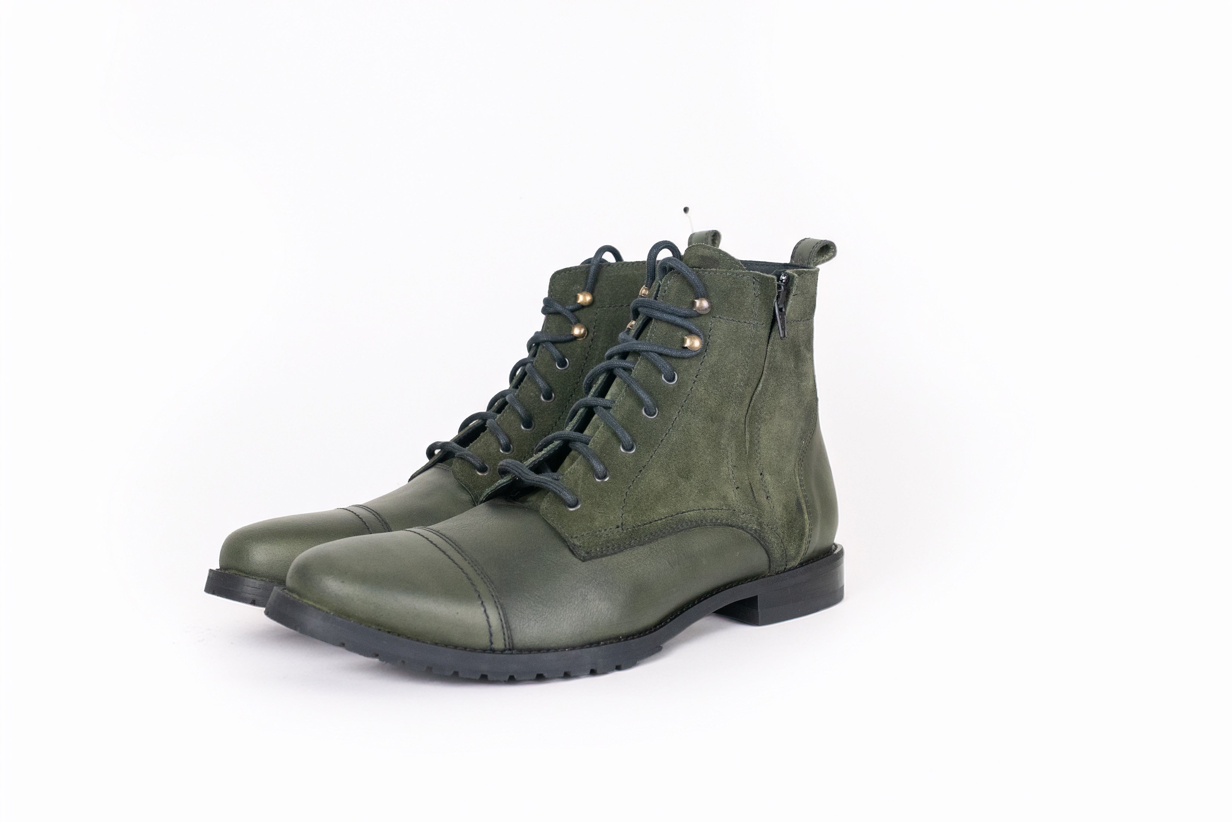 Botín Casual Austria Verde Musgo