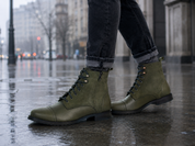 Botín Casual Austria Verde Musgo