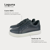 Zapatilla Laguna Negro