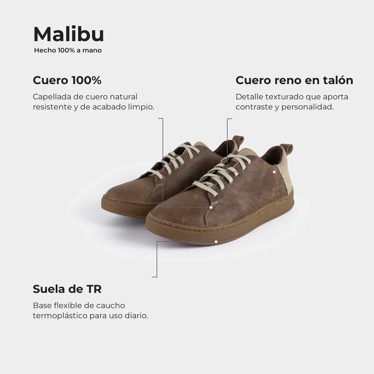 Zapatilla Malibu Tostado