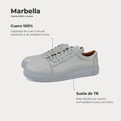 Zapatilla Marbella Ceniza