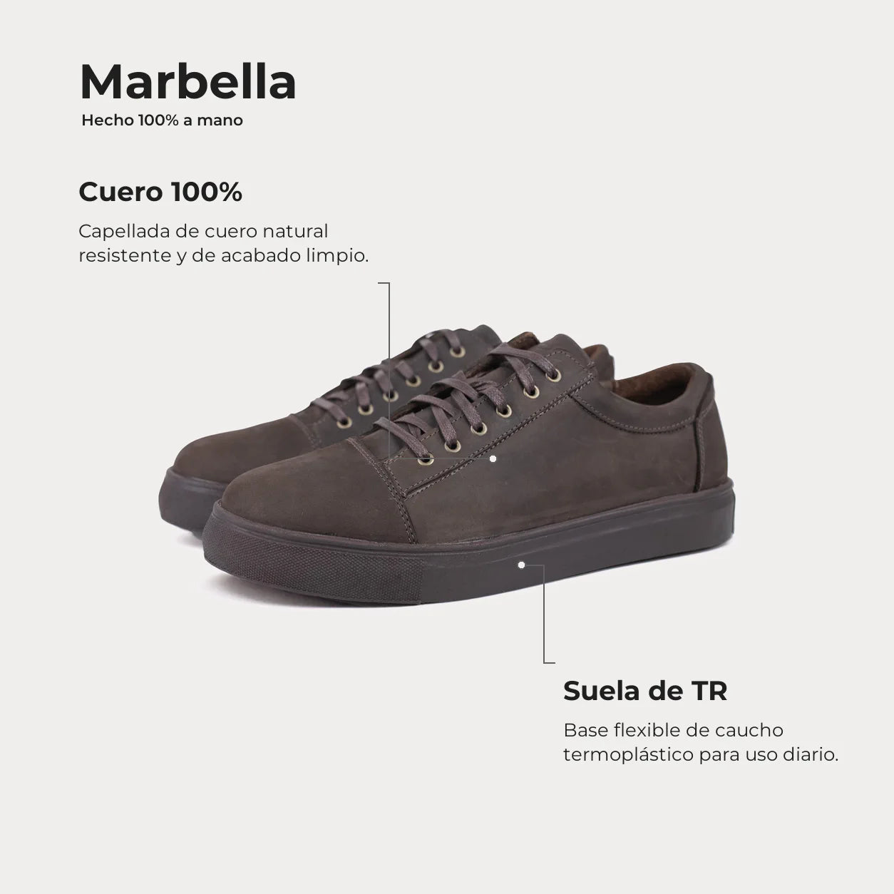 Zapatilla Marbella Chocolate