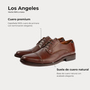 Zapato Formal Los Angeles Castaño