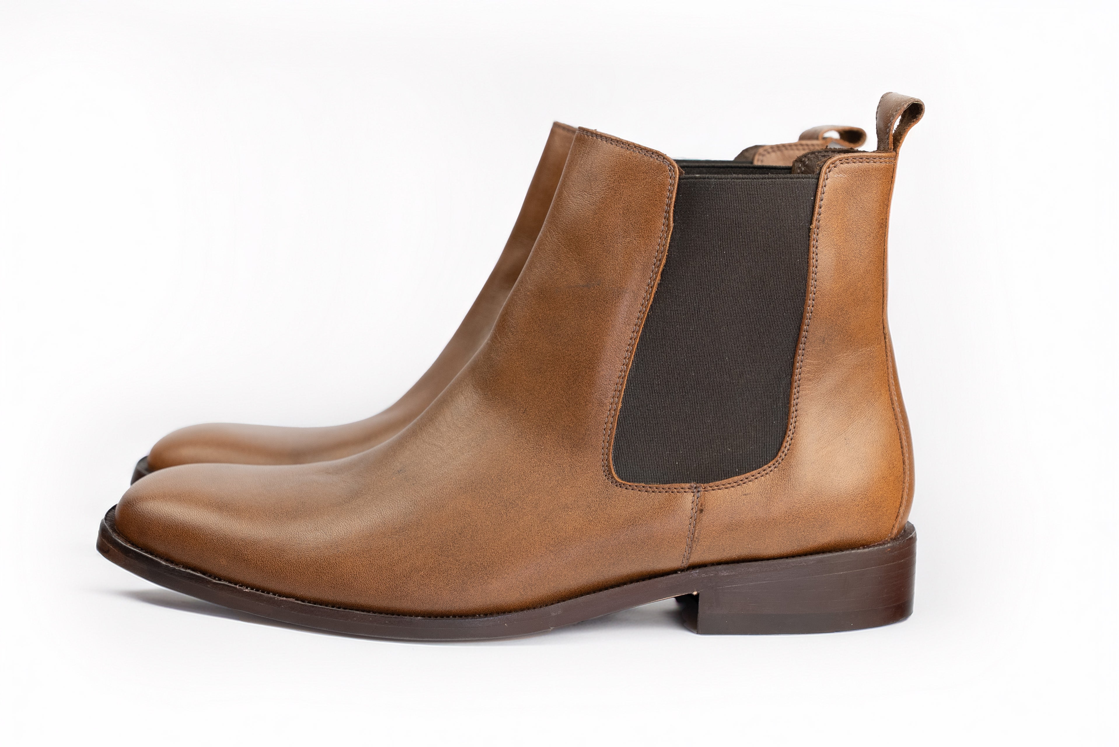 Botín Formal California Cafe Claro